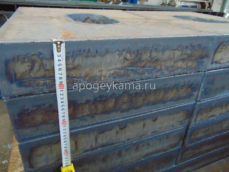 Раскрой металла толщиной от 90 мм GR 25